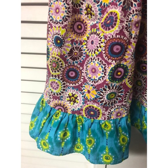 Jelly the pug size 6 savannah pinwheel woven dress - Picture 3 of 6